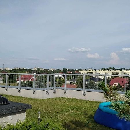 Sunny Penthouse With Roof Gardens Overlooking The Warsaw Palace Of Culture ปรุชโคฟ ภายนอก รูปภาพ