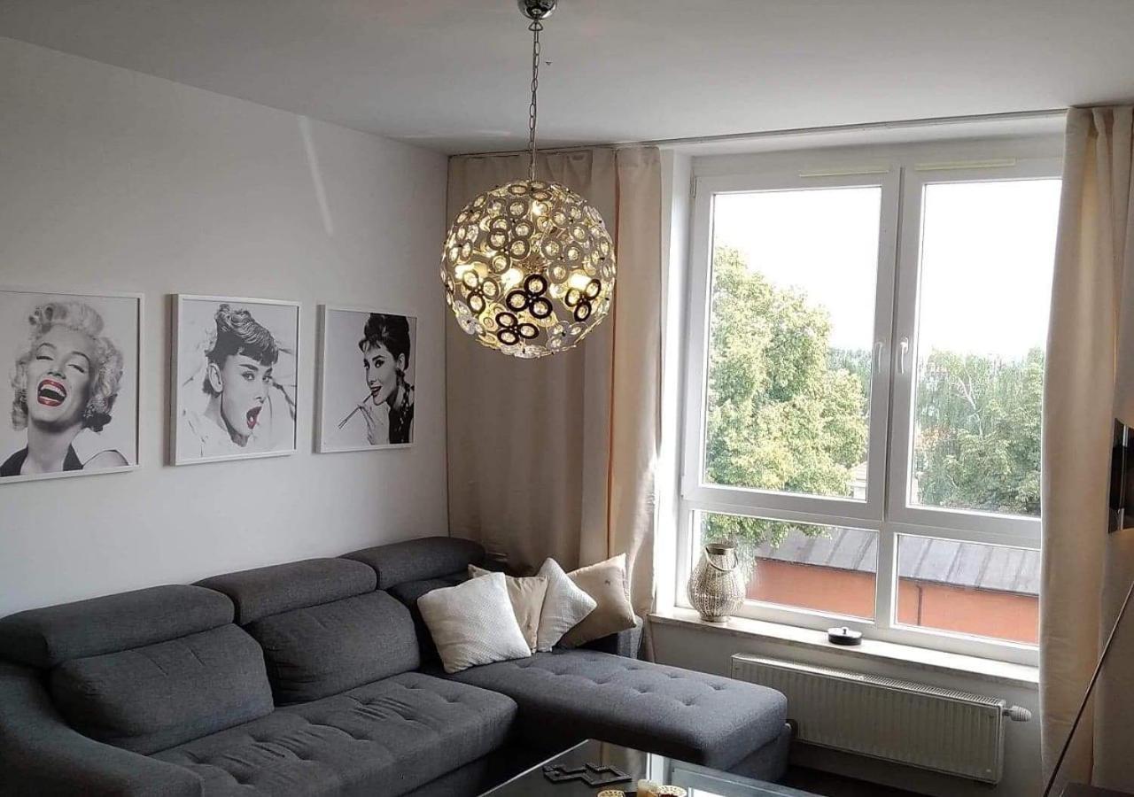 Sunny Penthouse With Roof Gardens Overlooking The Warsaw Palace Of Culture ปรุชโคฟ ภายนอก รูปภาพ