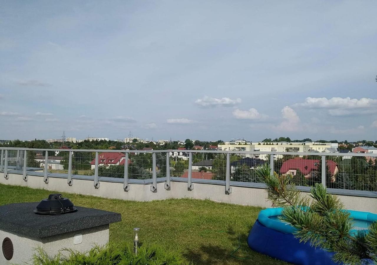 Sunny Penthouse With Roof Gardens Overlooking The Warsaw Palace Of Culture ปรุชโคฟ ภายนอก รูปภาพ